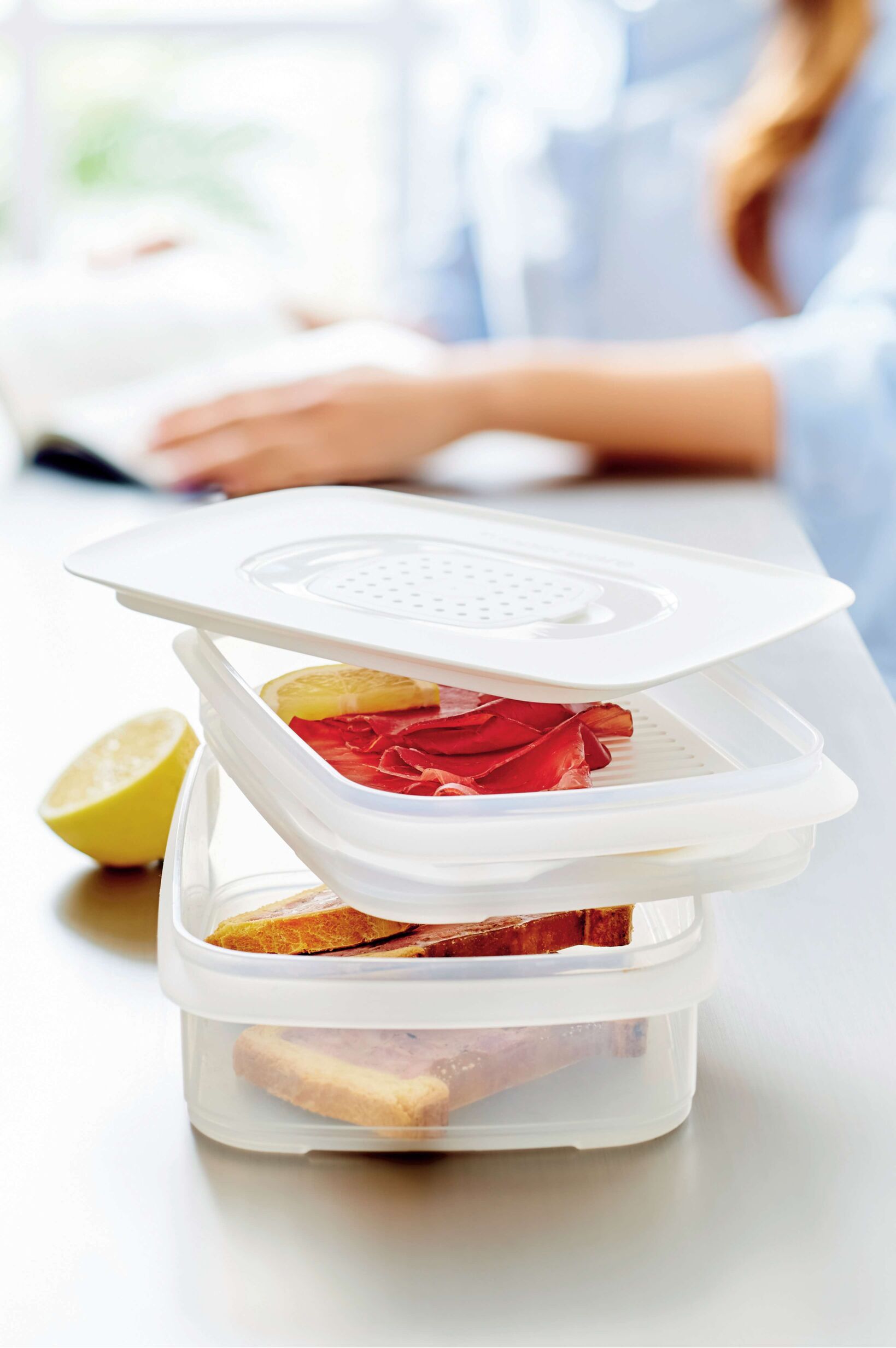Double fridge Storage
