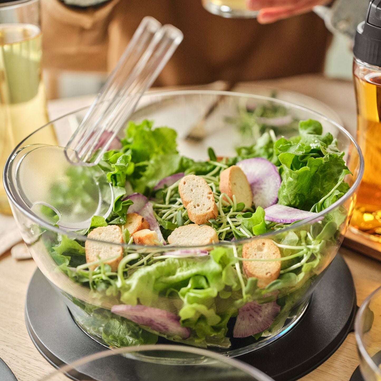 Eco+ Clear Bowl 4L Jet Black