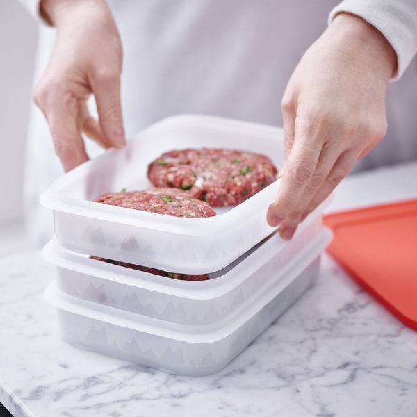 Shop Tupperware Freezer Mates Ii Stack(3)-Wmel On Fattal Online