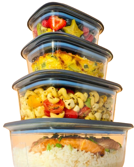 Oven Glass Set With Lid (4PCS)