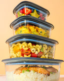 Oven Glass Set With Lid (4PCS)