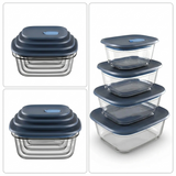 Oven Glass Set With Lid (4PCS)