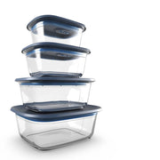 Oven Glass Set With Lid (4PCS)