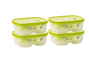 Fresh Veggie Keeper 800ml Set  (4Pcs)