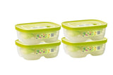 Fresh Veggie Keeper 800ml Set  (4Pcs)