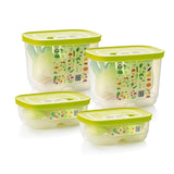 Fresh Veggie Keeper Set  (4Pcs)
